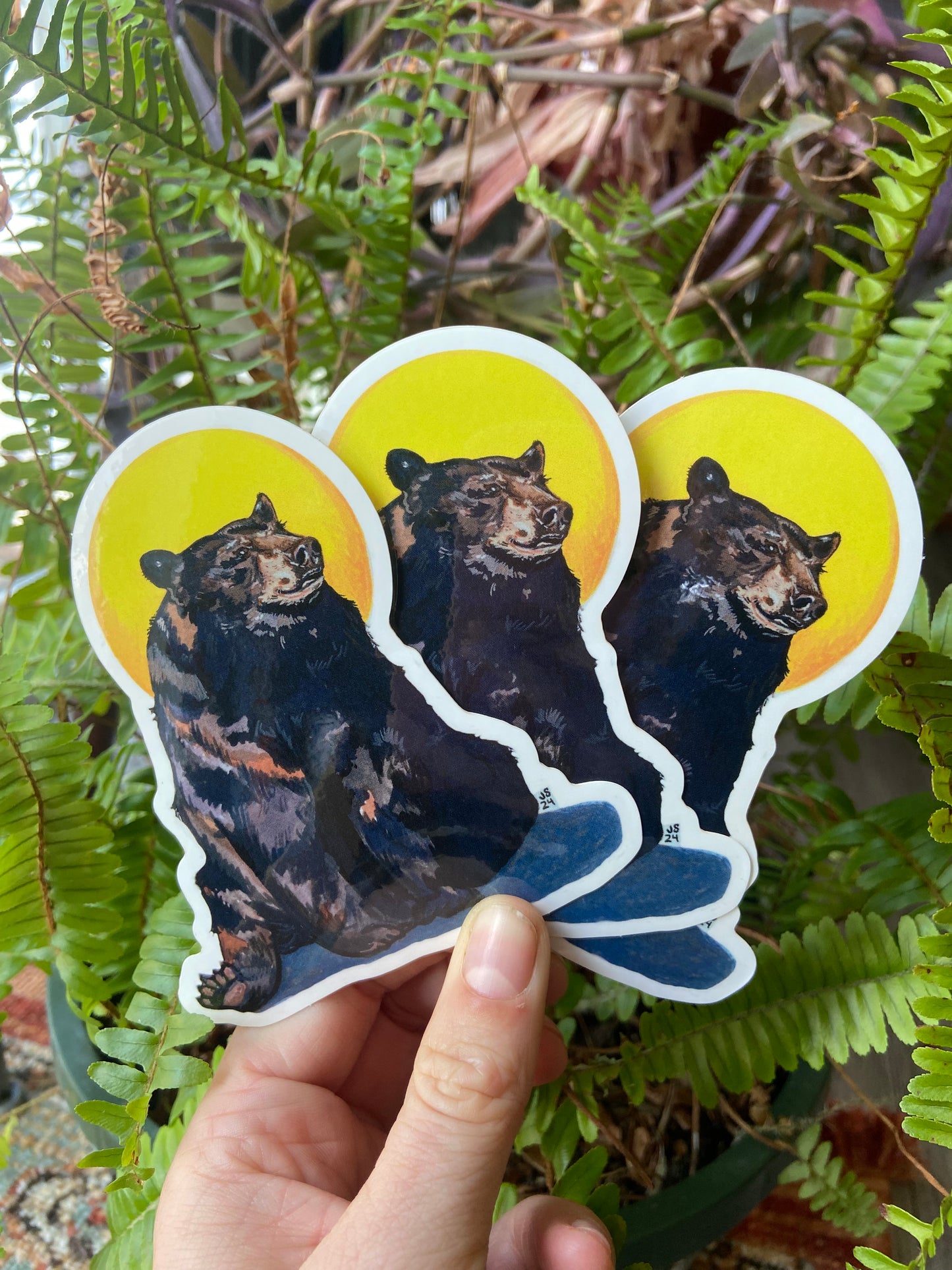 Sun bear sticker