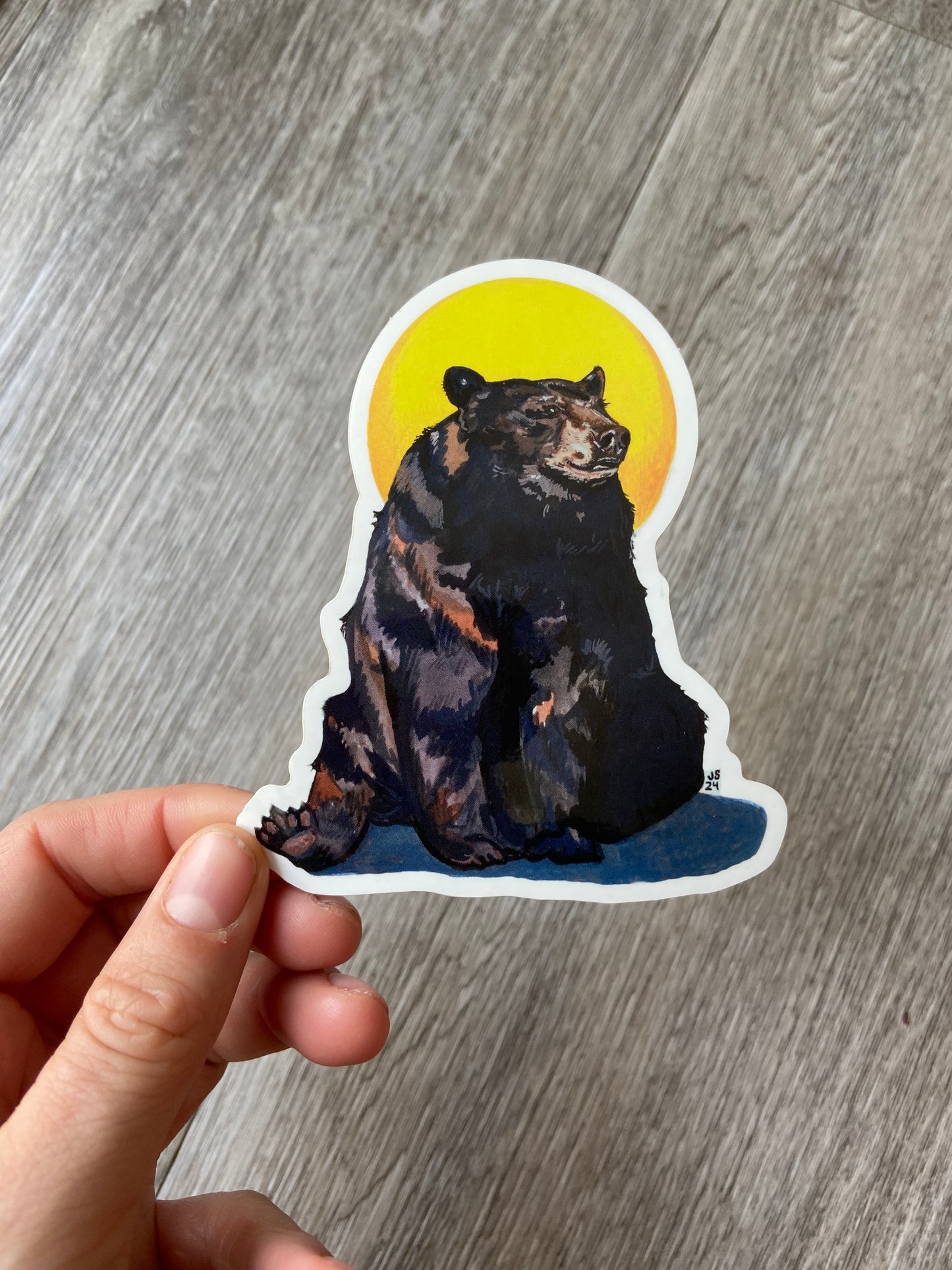 Sun bear sticker