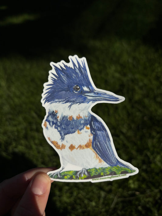 Kingfisher Sticker
