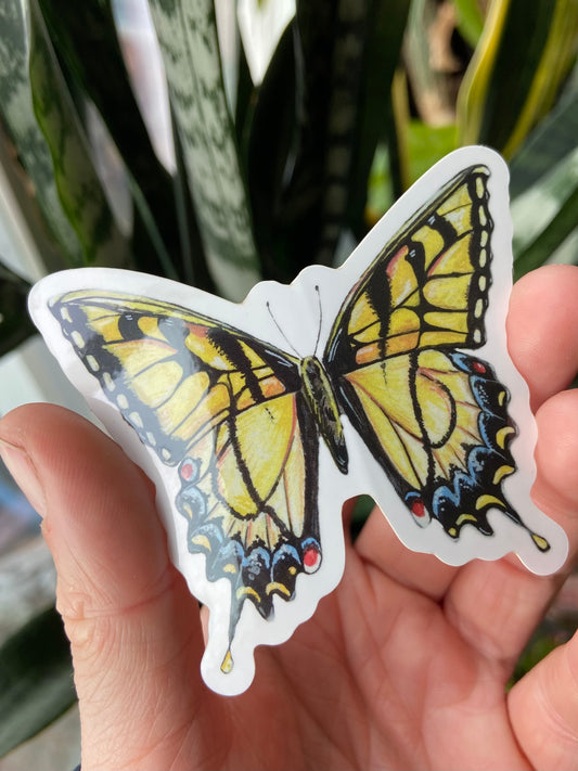 Swallowtail Butterfly sticker