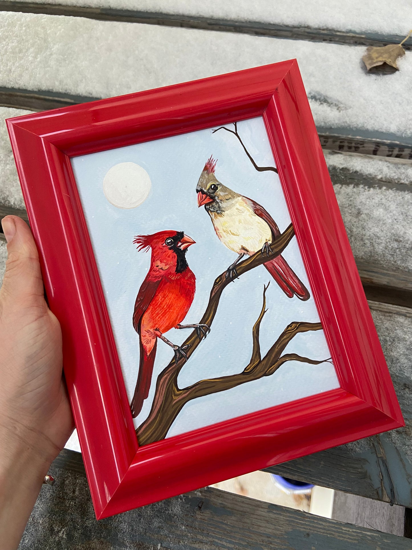 Cardinals | Original painting