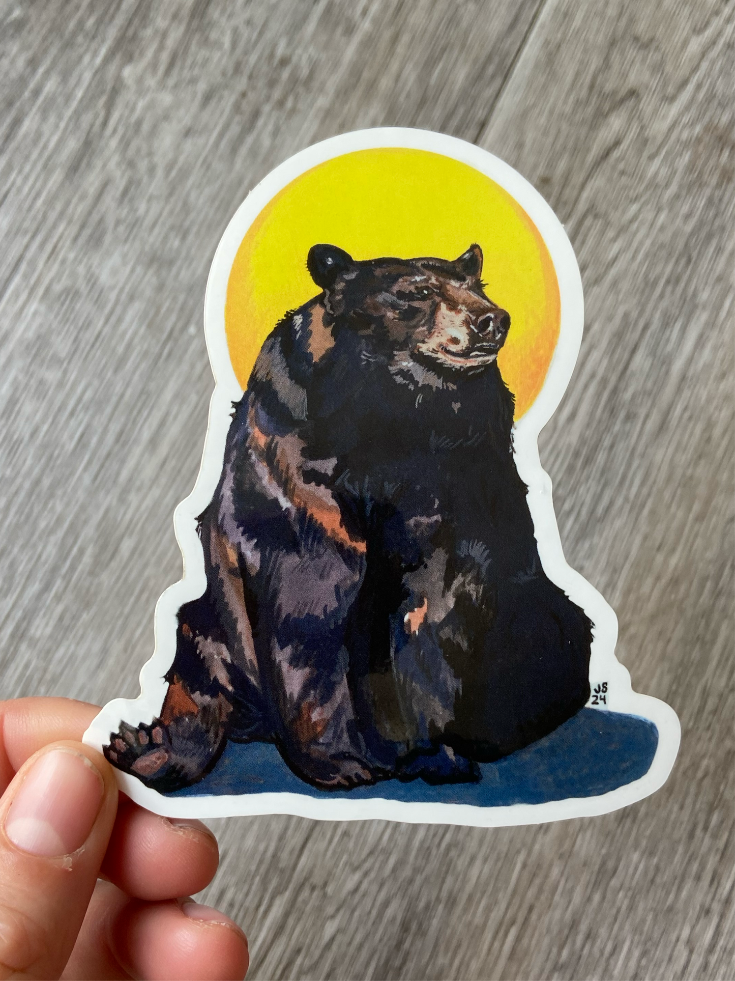 Sun bear sticker