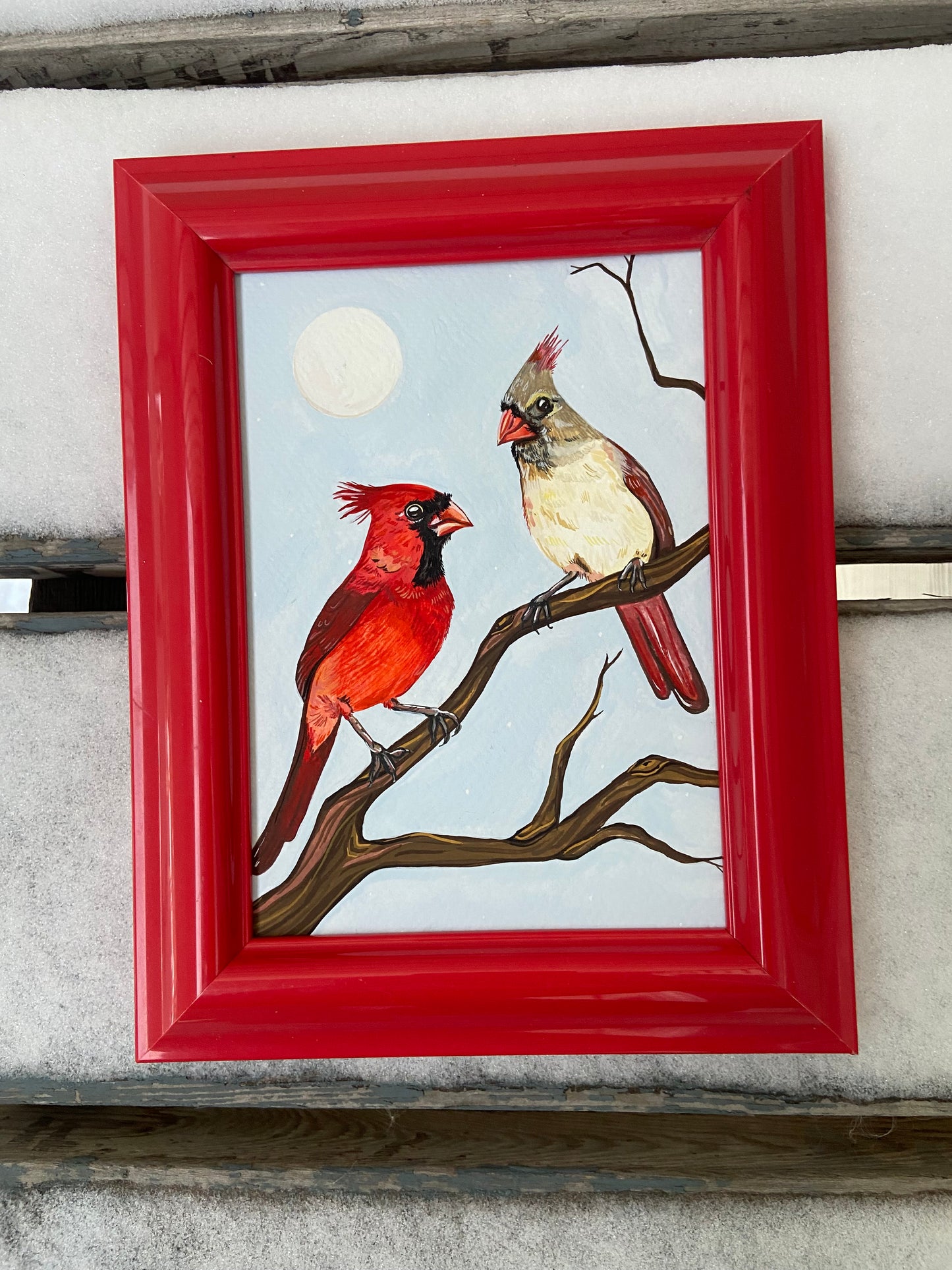 Cardinals | Original painting