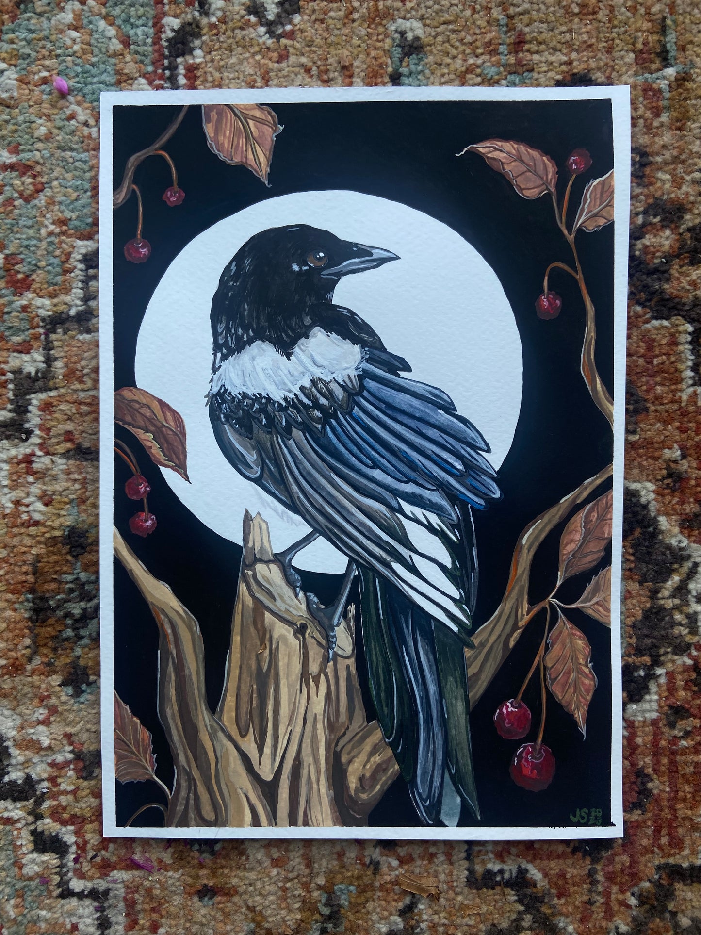 Magpie | Original Painting