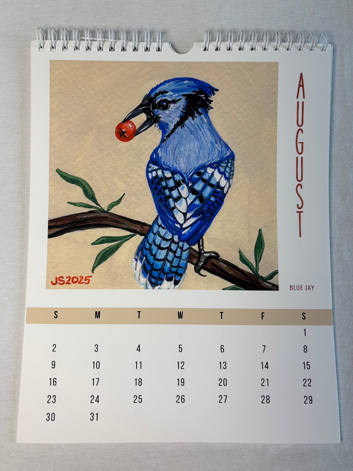 2026 Wall Calendars - Backyard Birds