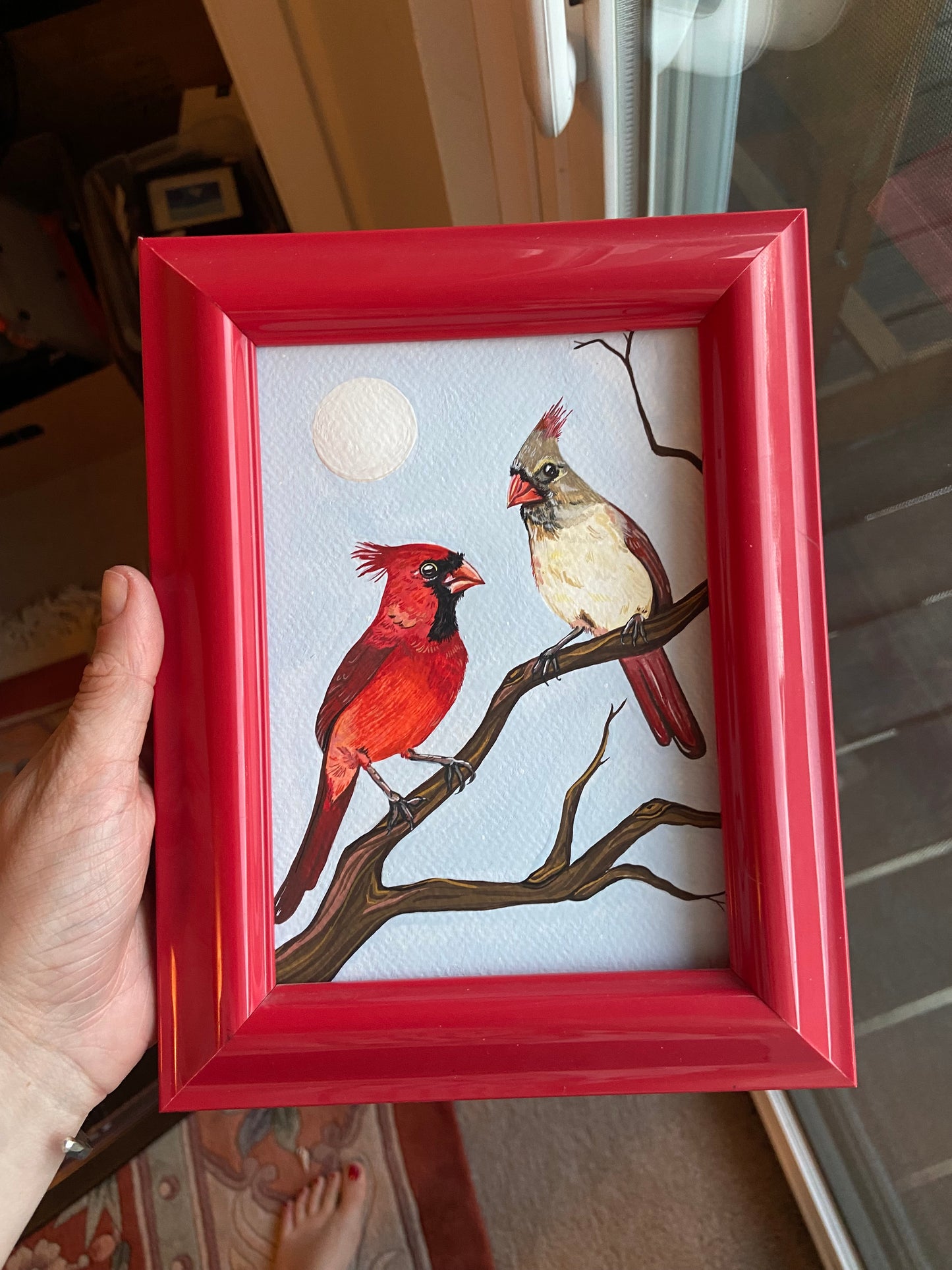 Cardinals | Original painting