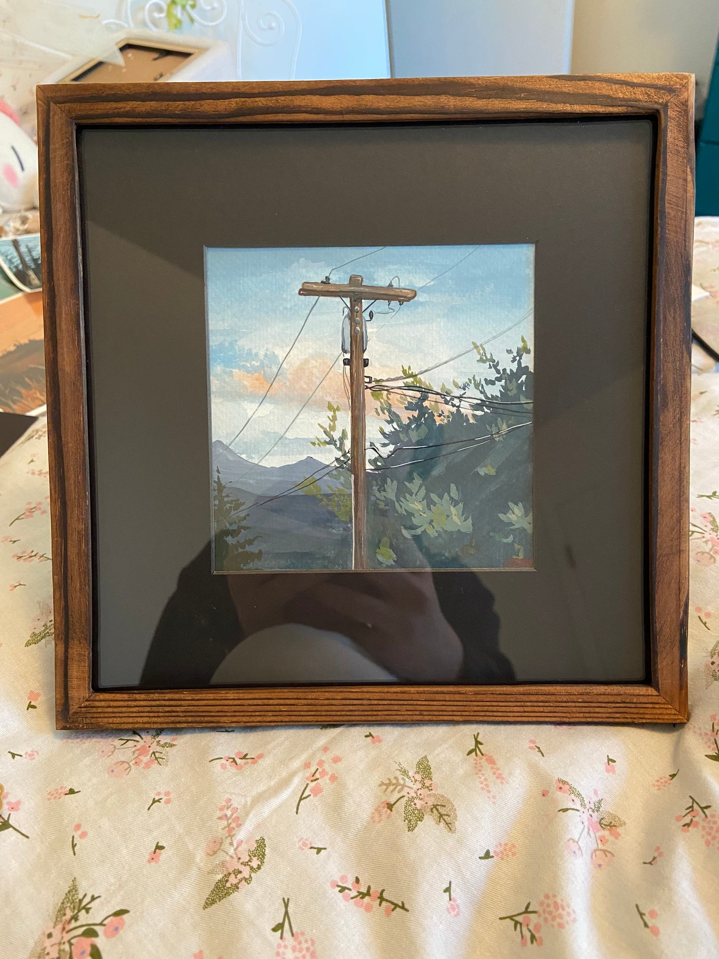 Telephone Line Livingston | Original Painting