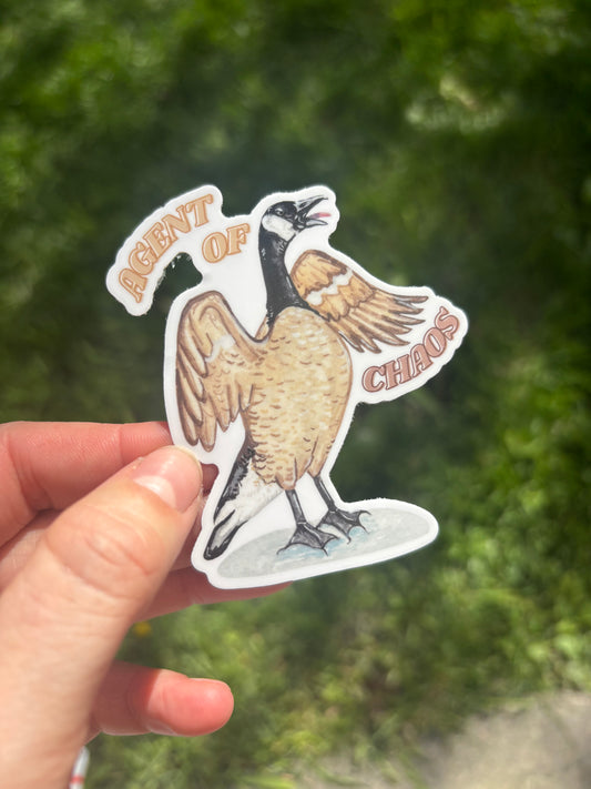 Agent of chaos sticker