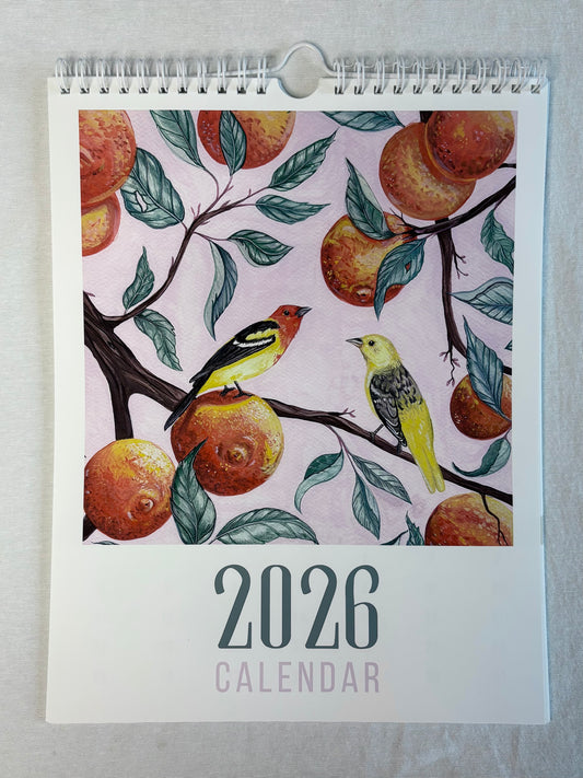 2026 Wall Calendars - Backyard Birds