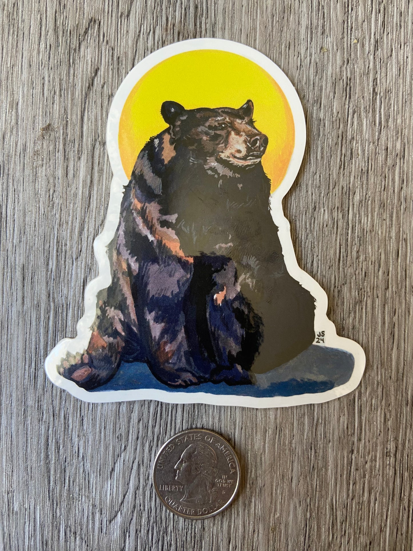 Sun bear sticker