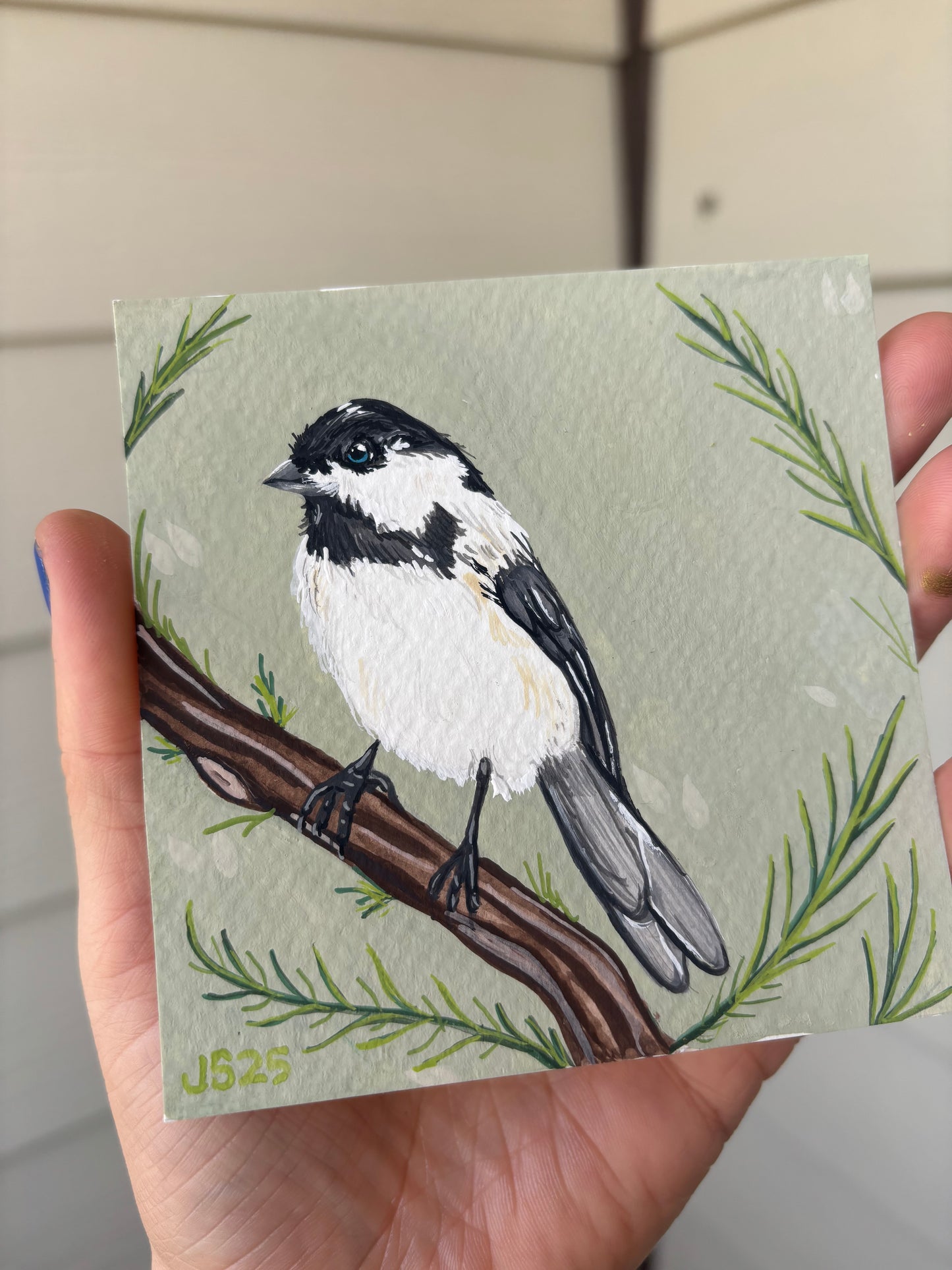 Chickadee III | Original Painting