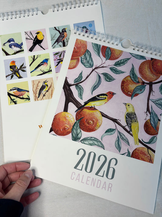 2026 Wall Calendars - Backyard Birds