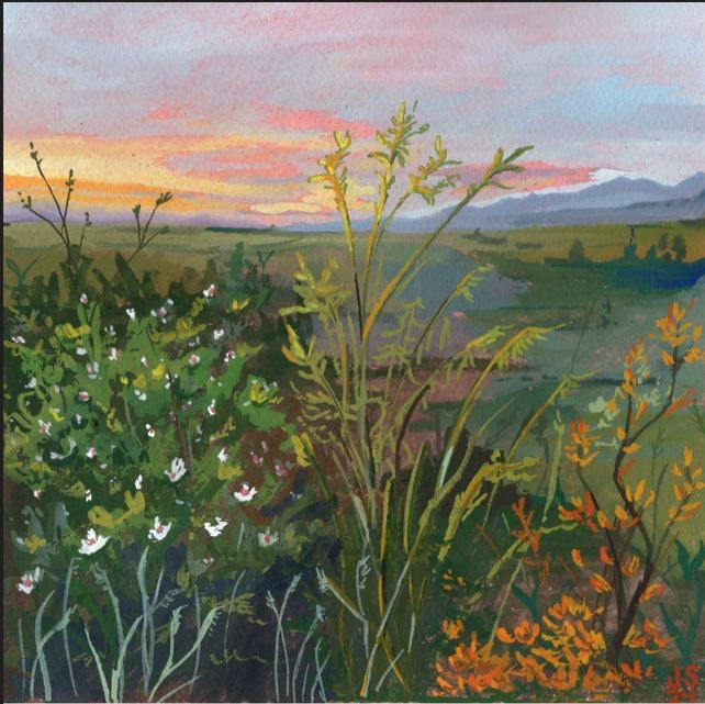 Peets Hill Sunset | Original Painting