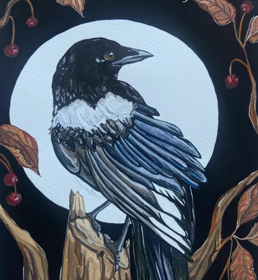 Magpie | Original Painting