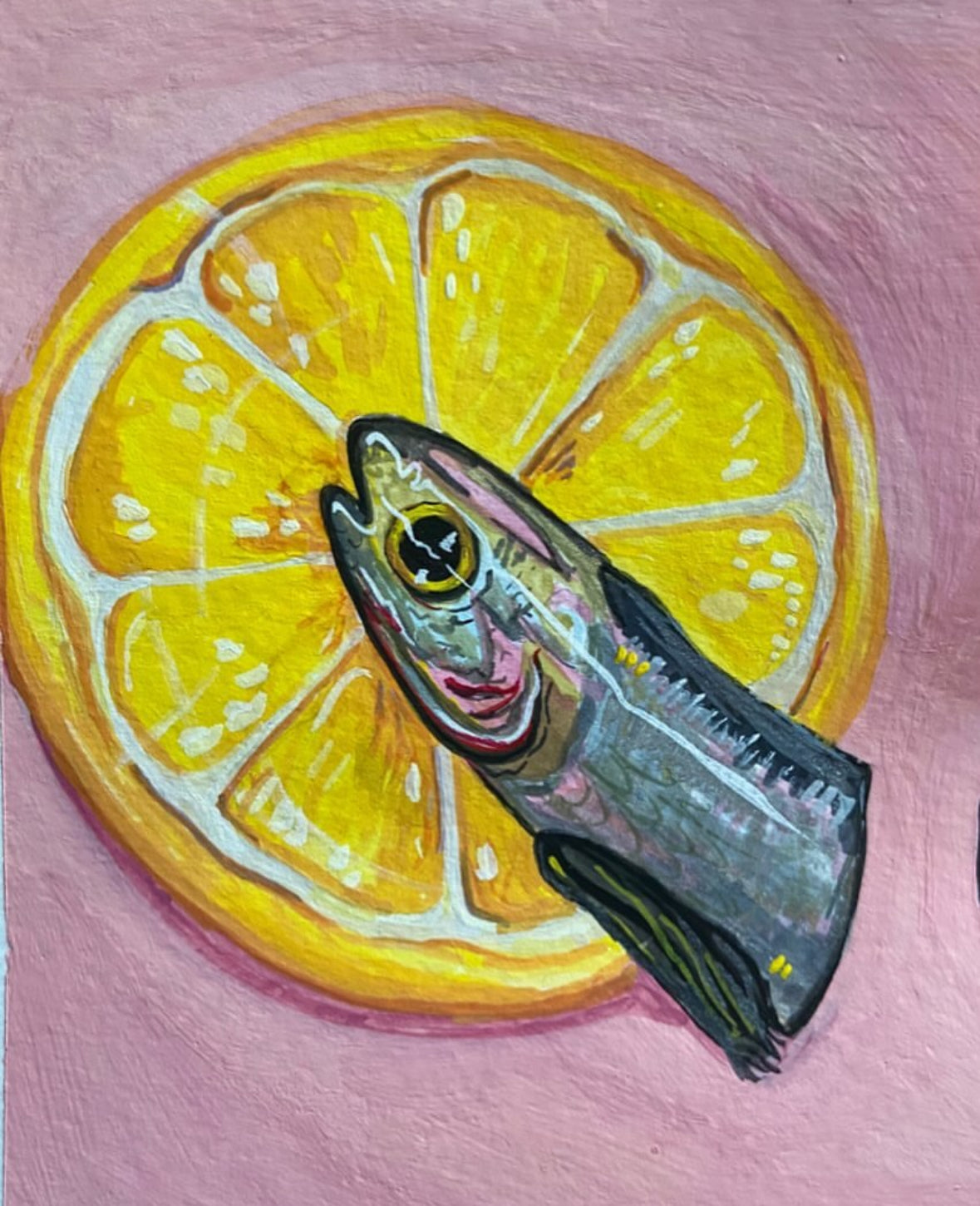 Lemon Head | Original Painting