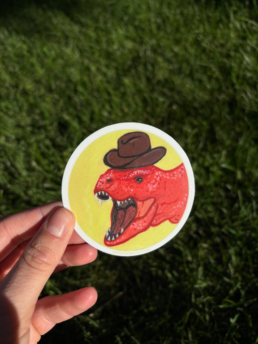 Dinosaur sticker