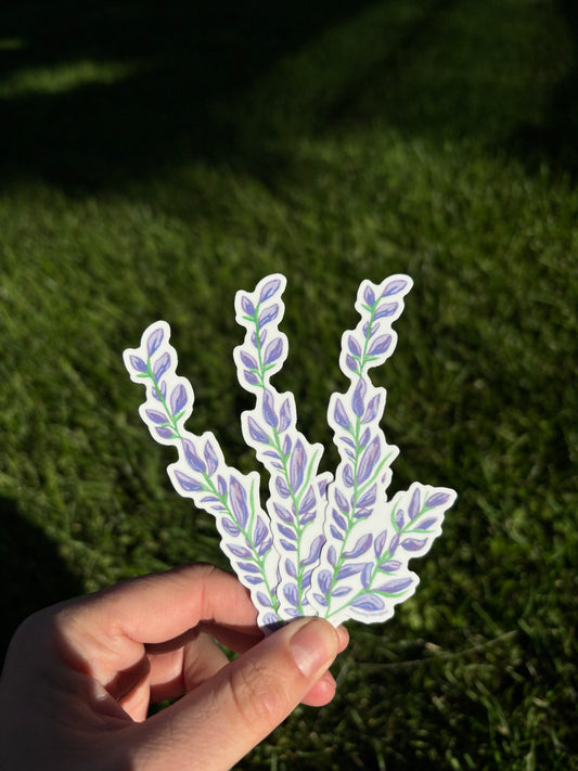 Lupine Flower Sticker
