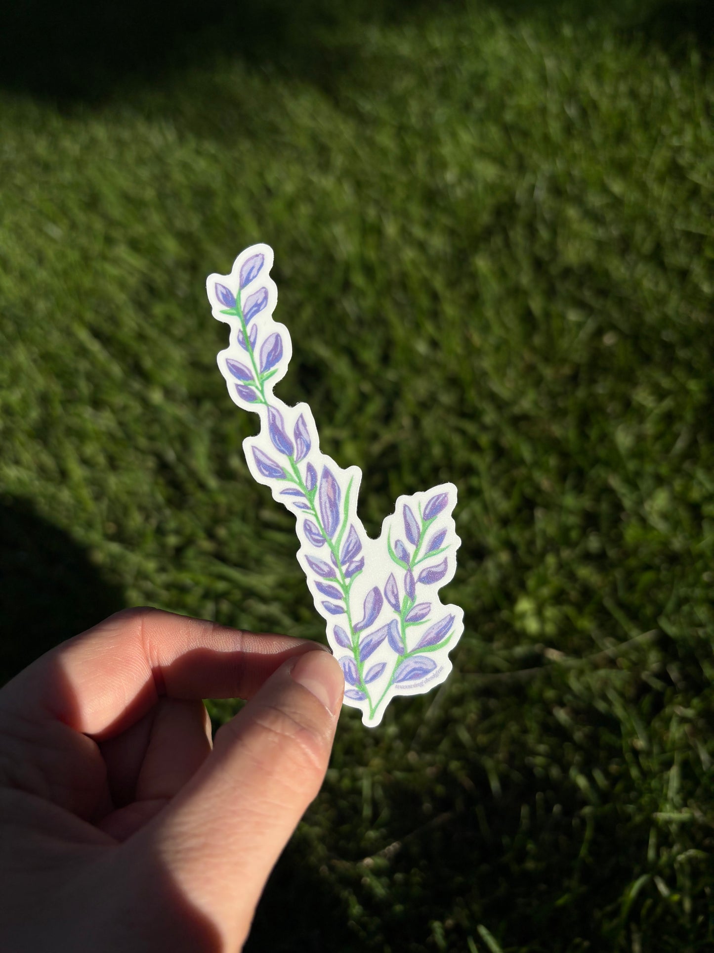 Lupine Flower Sticker