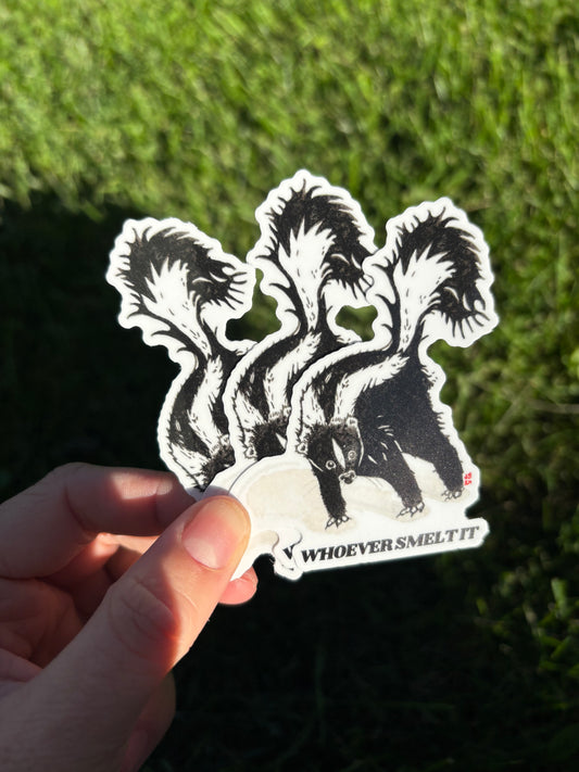 Skunky Sticker