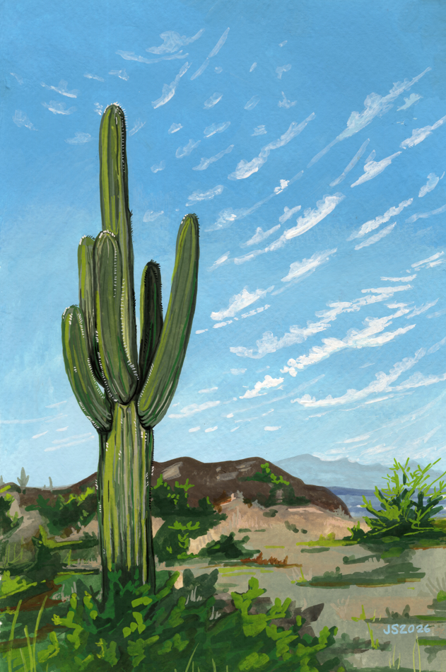 Saguaro | Original Painting