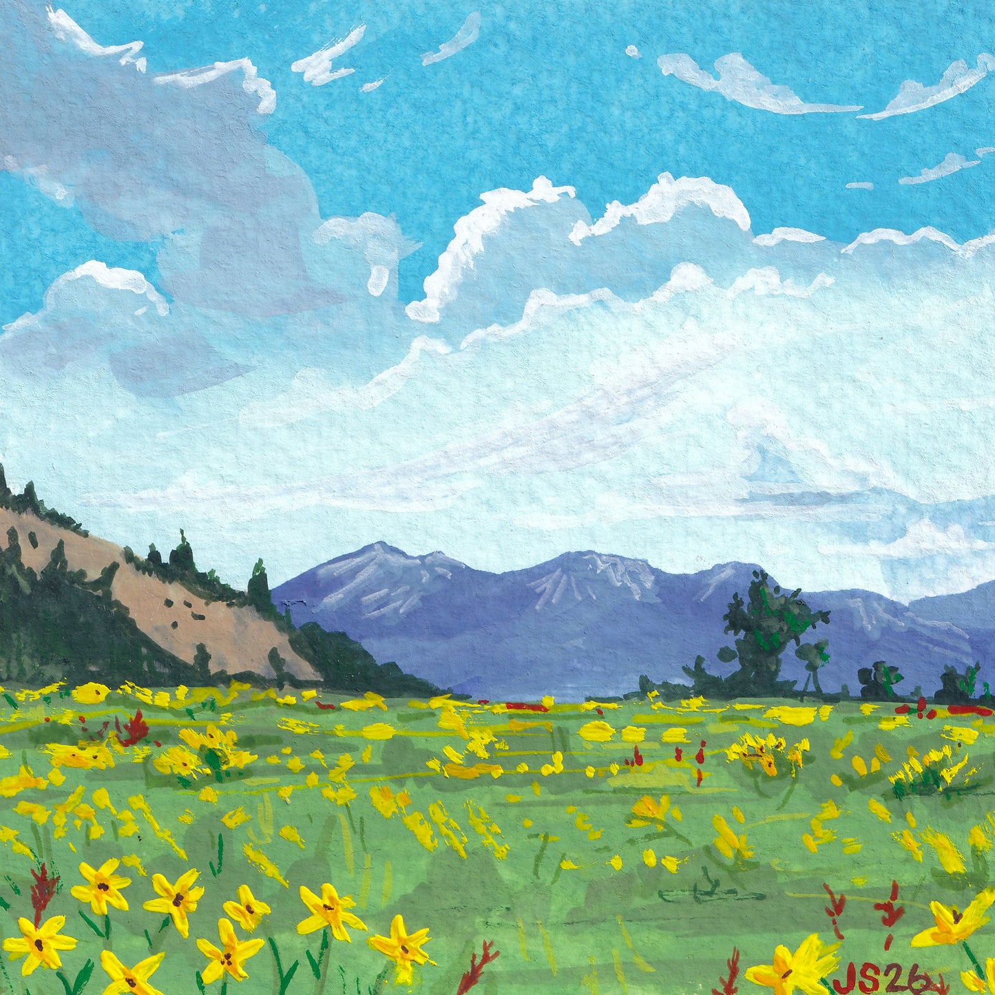 North Cottonwood | Original Painting