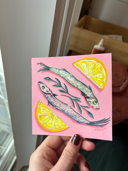 Sardines | Original Painting