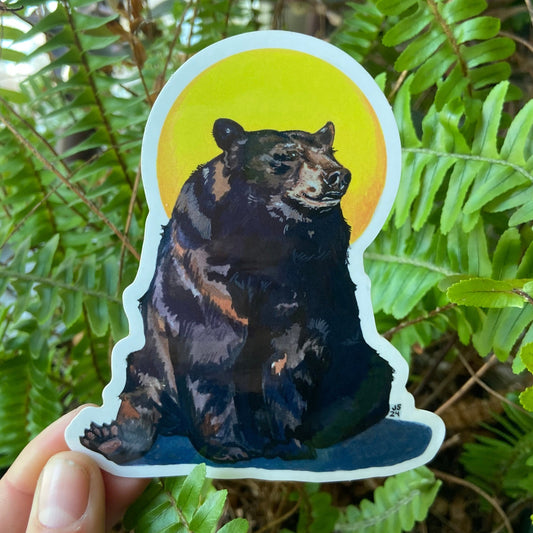 Sun bear sticker