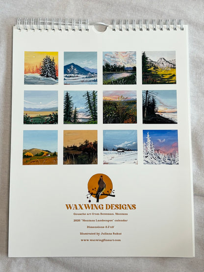 2026 Wall Calendars - Landscapes