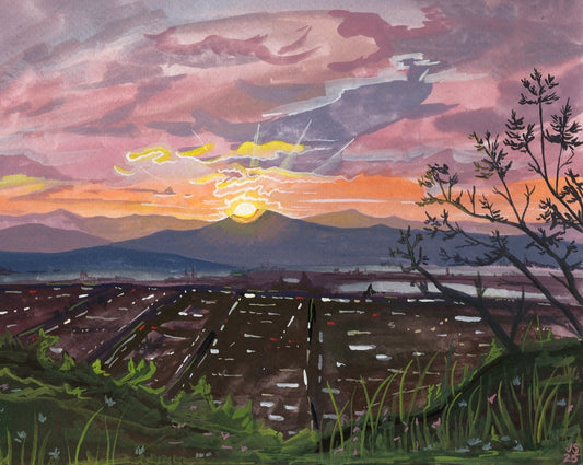 Sunset City | Original Painting