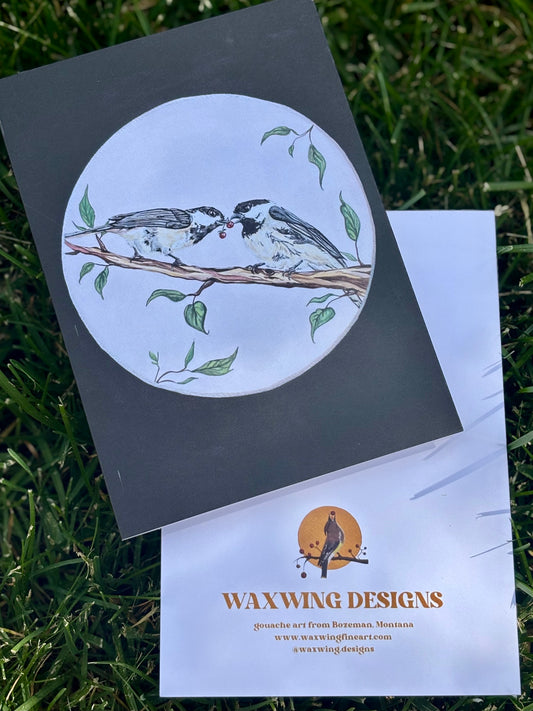 Chickadees Card