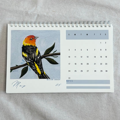 2026 Desk Calendar - Backyard Birds
