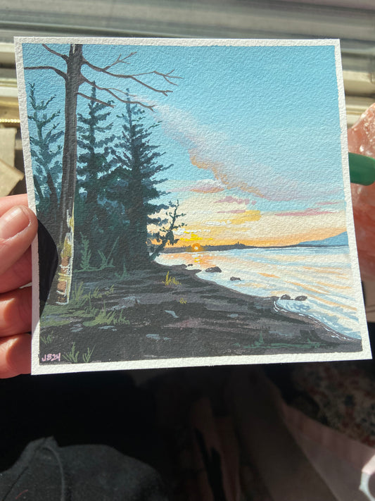 Yellowstone Lake | Original Painting