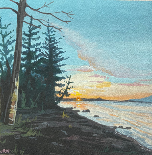 Yellowstone Lake | Original Painting