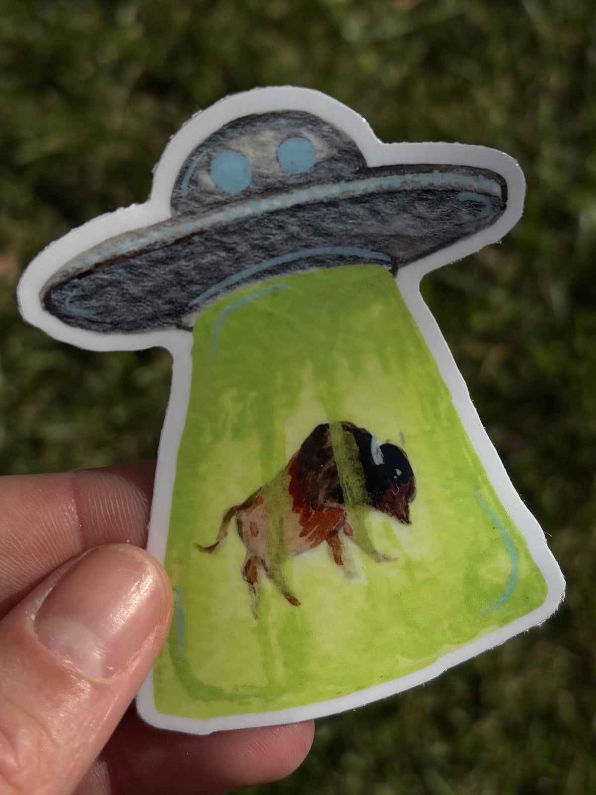 UFO sticker