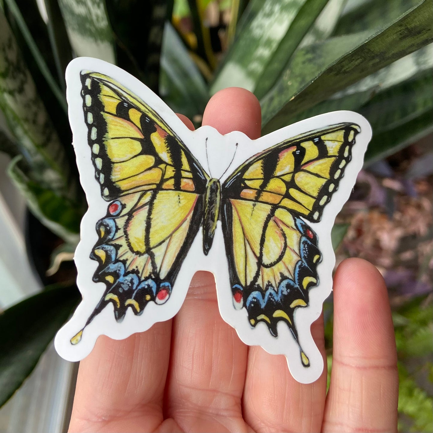 Swallowtail Butterfly sticker