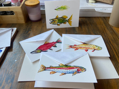 Fishies card pack