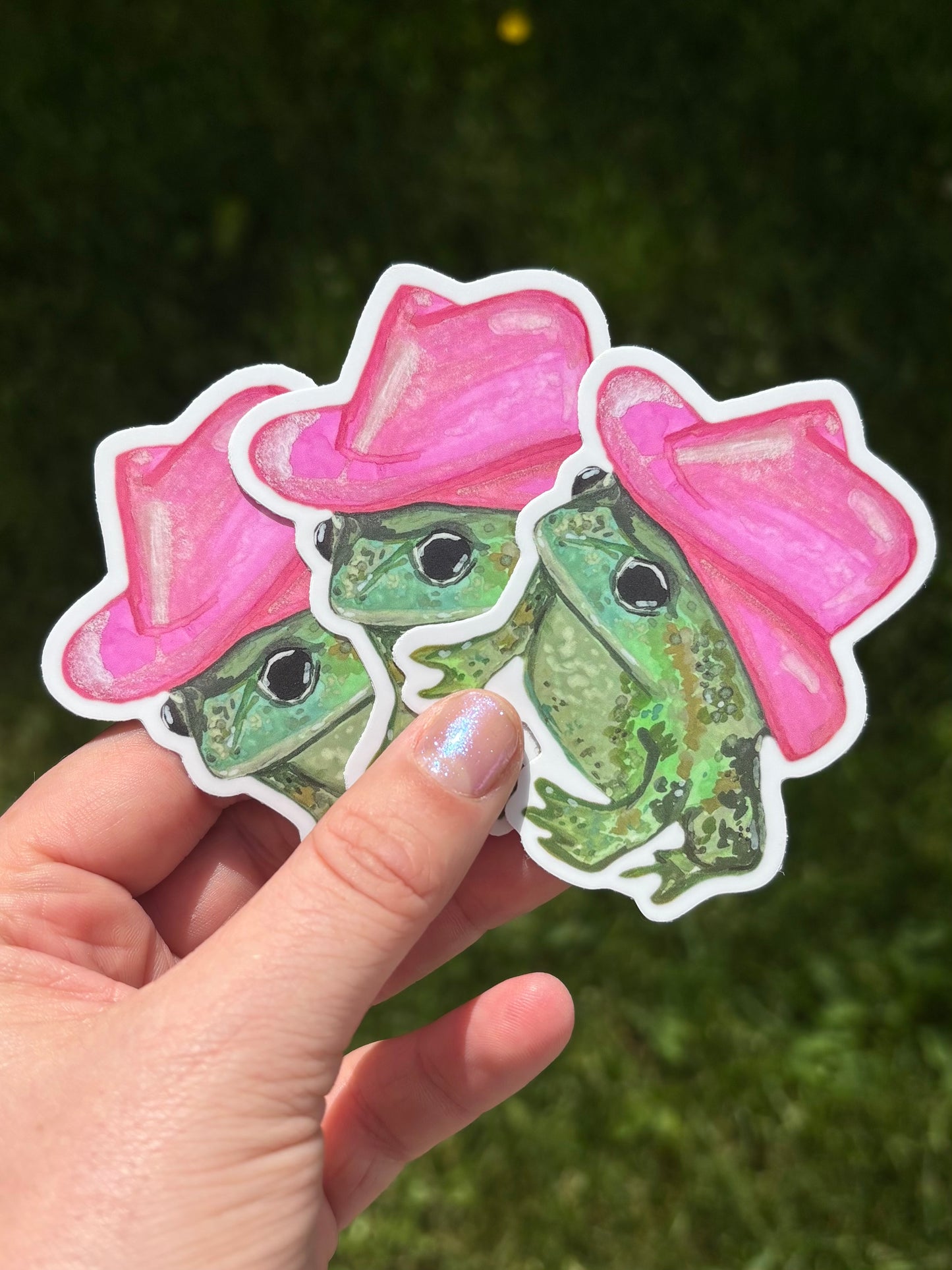 Cowboy Toad sticker