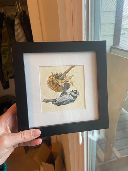 Mountain Chickadee | Original painting