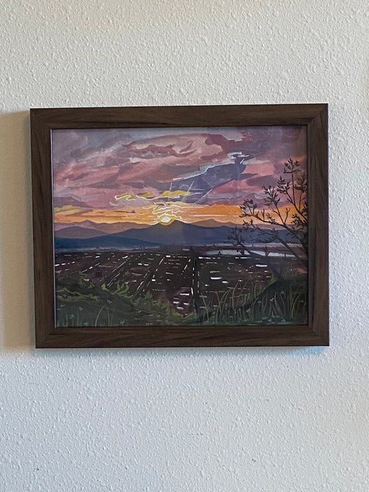 Sunset City | Original Painting