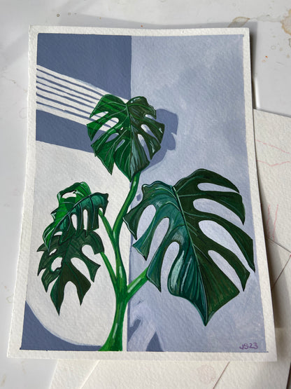 Monstera 2 | Original painting