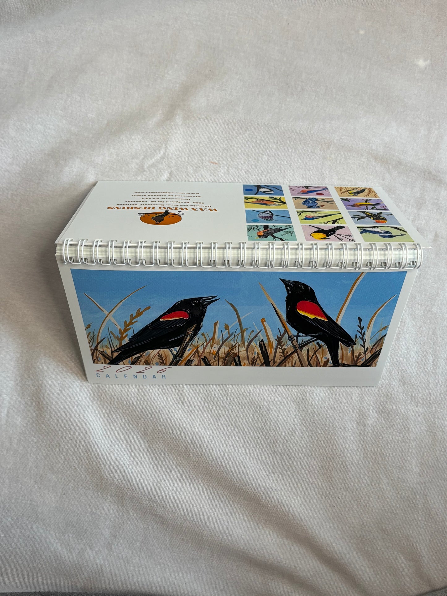 2026 Desk Calendar - Backyard Birds