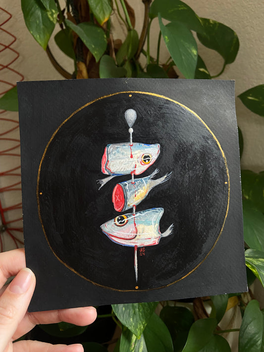 Skewered | Original Painting