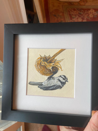 Mountain Chickadee | Original painting