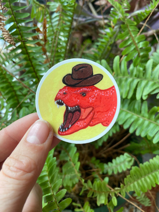 Dinosaur sticker