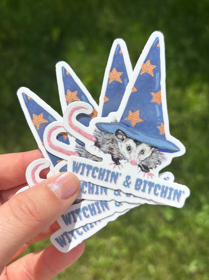 Witchin’ & Bitchin’ sticker