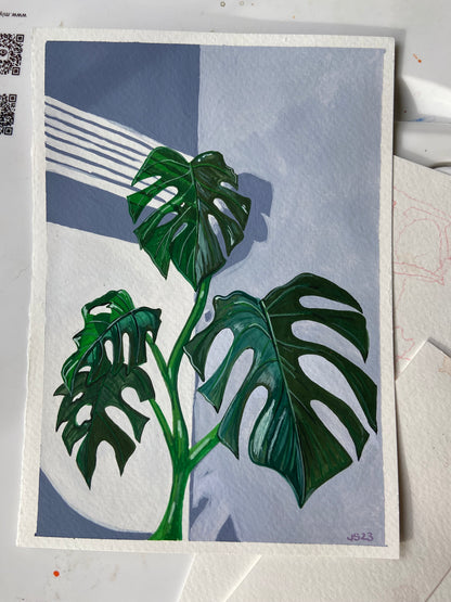 Monstera 2 | Original painting