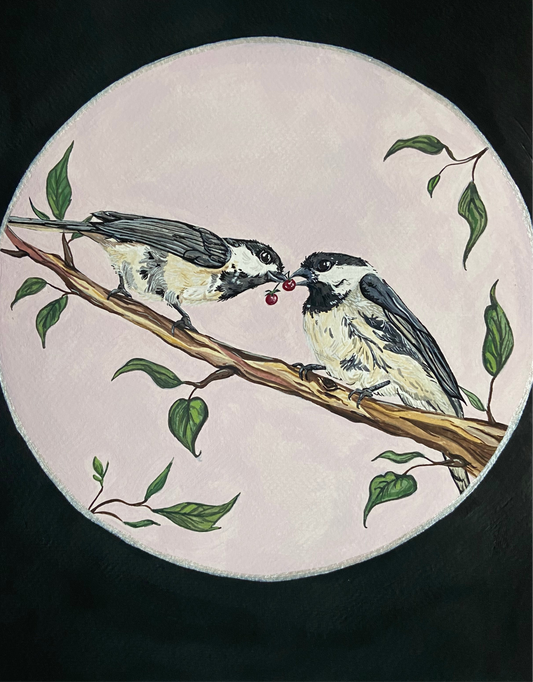 Chickadees Card