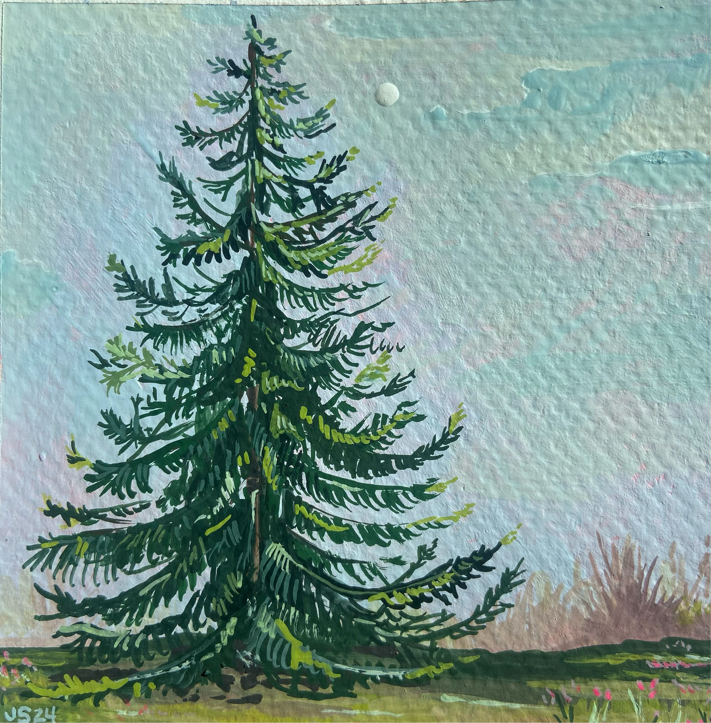 Pine tree | Original Painting