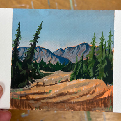 Big Sky Hike | Original Painting