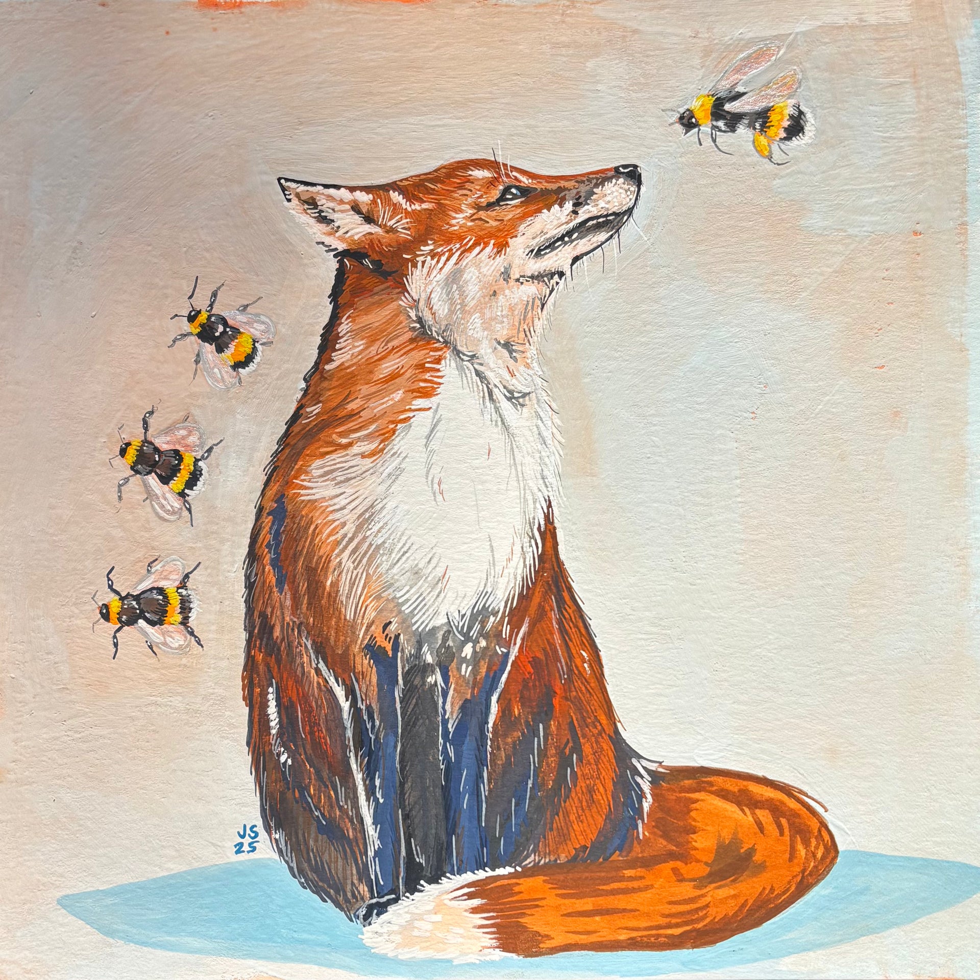 Bumbling Fox | Prints – Waxwing Designs